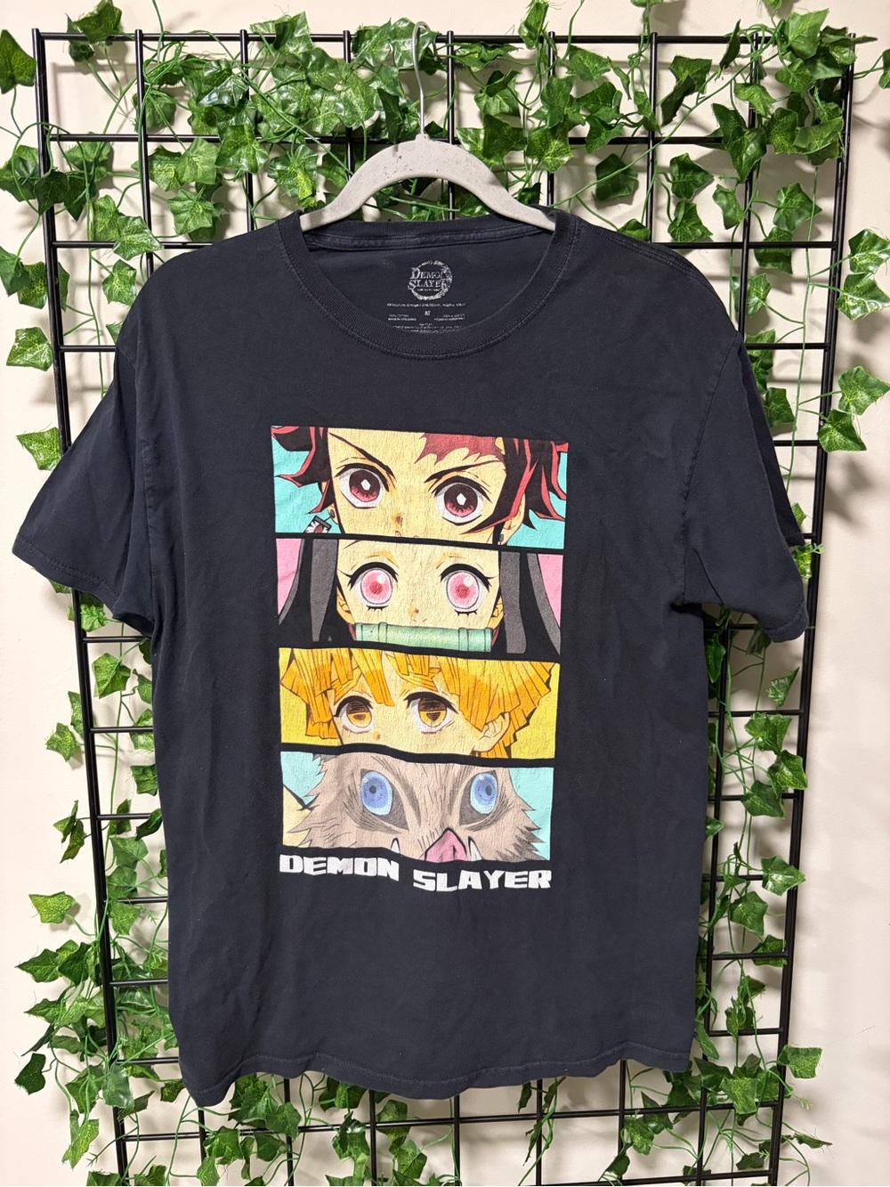 Demon Slayer Graphic Tee - Black